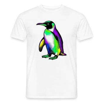 Pingouin - T-shirt homme - blanc - Devant - AI Model Male 178 dark (178cm)