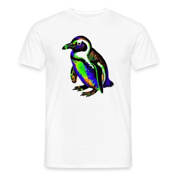 Pingouin - T-shirt homme - blanc - Devant - AI Model Male 178 dark (178cm)