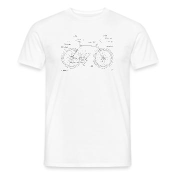 Design braucht Image - Männer T-Shirt - Weiß - Vorne - AI Model Male 178 dark (178cm)