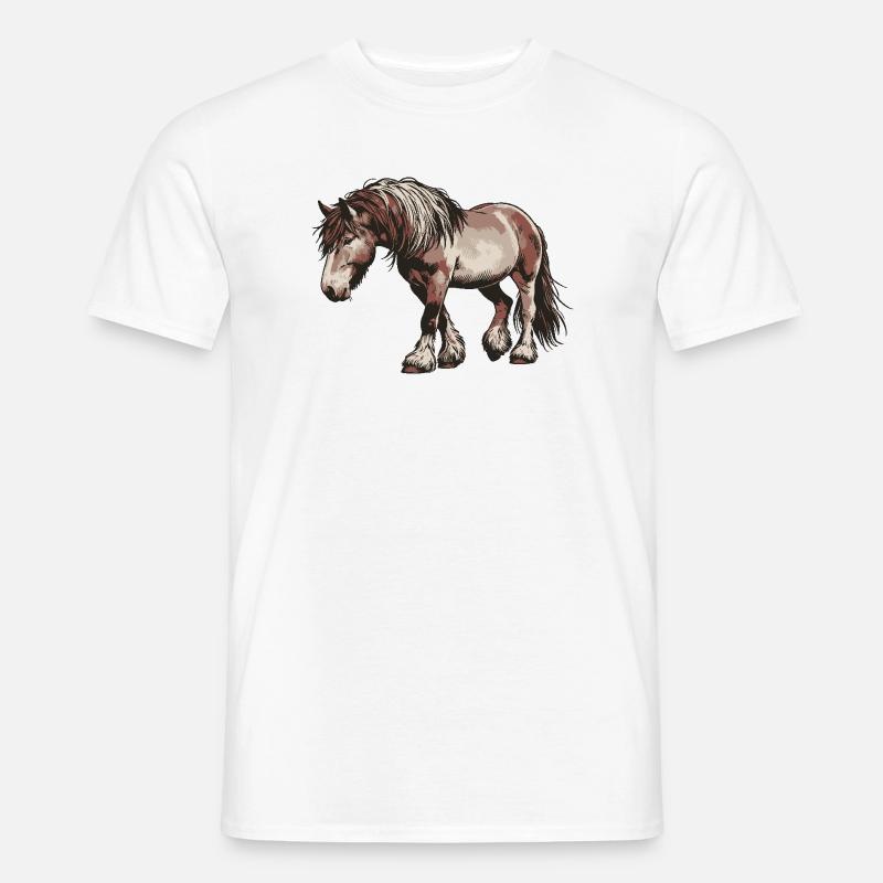 Trot Your Own Path - Männer T-Shirt - Weiß