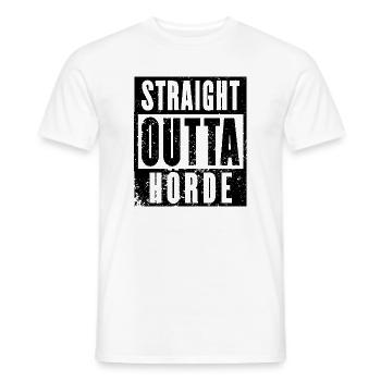 Hörde, Ruhrgebiet, Ruhrpott, Dortmund Hörde - Männer T-Shirt - Weiß - Vorne - AI Model Male 178 dark (178cm)