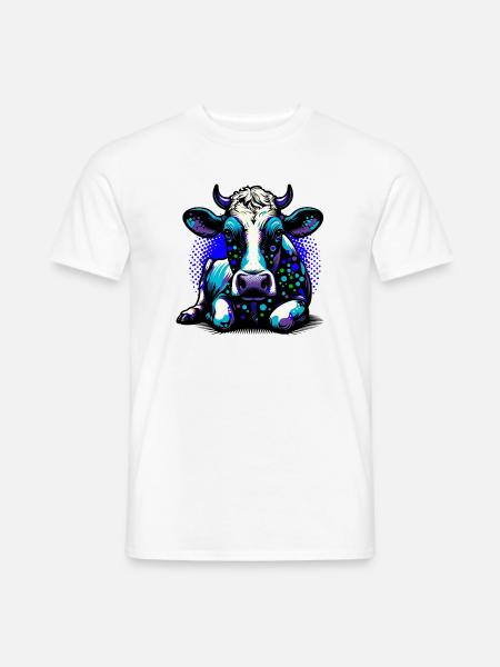 Vache - T-shirt homme - blanc