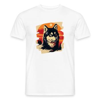 Rauque - T-shirt homme - blanc - Devant - AI Model Male 178 dark (178cm)
