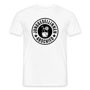Hen Party Cocktail - Men's T-Shirt - white - Front - AI Model Male 178 dark (178cm)