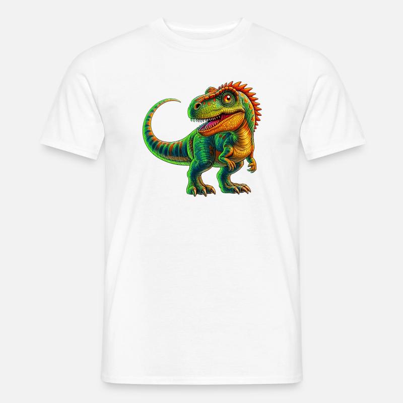 Dinosaur - T-skjorte herre - hvit