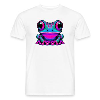 Grenouille - T-shirt homme - blanc - Devant - AI Model Male 178 dark (178cm)