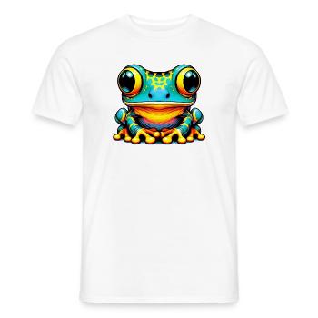 Grenouille - T-shirt homme - blanc - Devant - AI Model Male 178 dark (178cm)