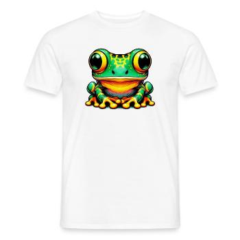 Grenouille - T-shirt homme - blanc - Devant - AI Model Male 178 dark (178cm)