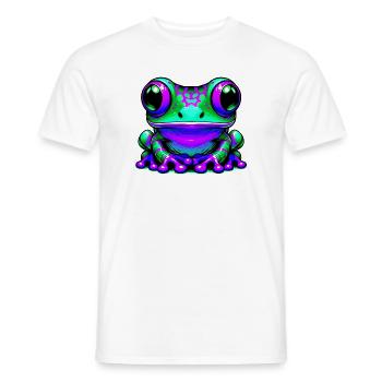 Grenouille - T-shirt homme - blanc - Devant - AI Model Male 178 dark (178cm)