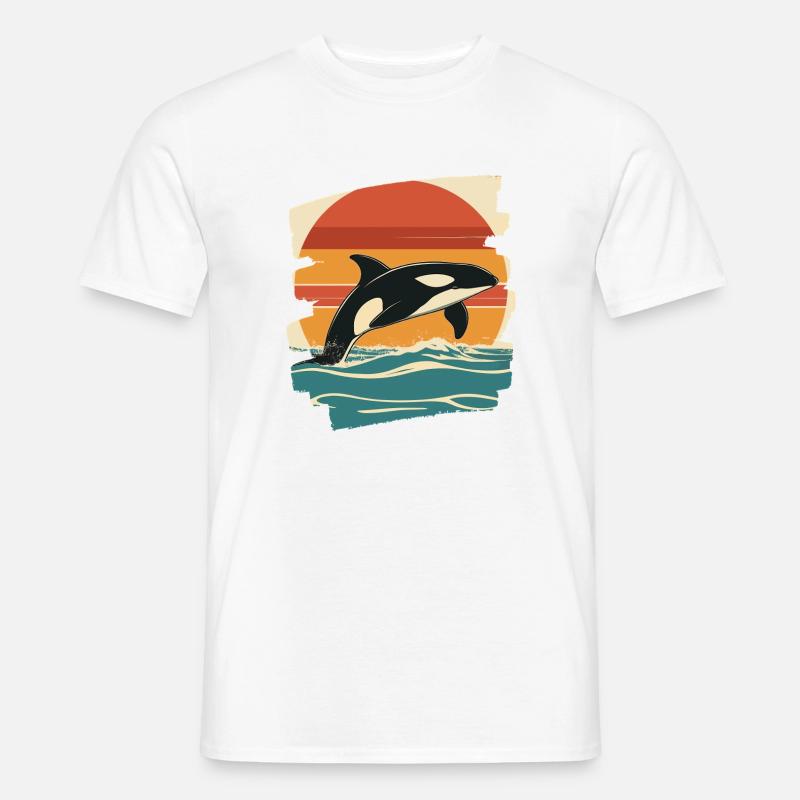 Spækhugger - Mænd T-shirt - hvid