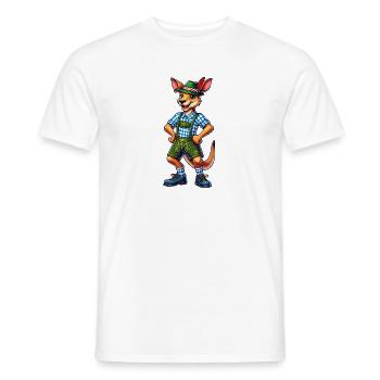 Canguro bávaro - Camiseta hombre - blanco - delante - AI Model Male 178 dark (178cm)