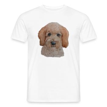 Labradoodle - Männer T-Shirt - Weiß - Vorne - AI Model Male 178 dark (178cm)
