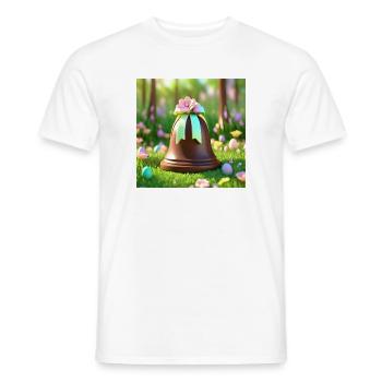 Easter, Happy Easter, Happy Easter - Men's T-Shirt - white - Front - AI Model Male 178 dark (178cm)