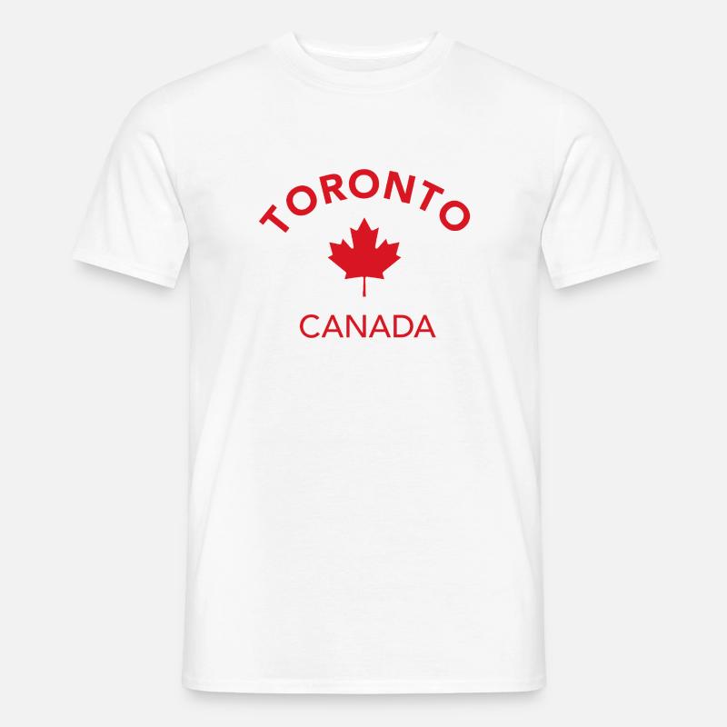 TORONTO Canada Kanada - Männer T-Shirt - Weiß