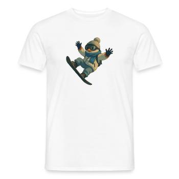 Snowbound - T-shirt homme - blanc - Devant - AI Model Male 178 dark (178cm)