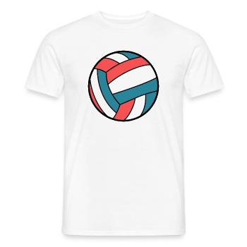 Wasserball Farben - Männer T-Shirt - Weiß - Vorne - AI Model Male 178 dark (178cm)