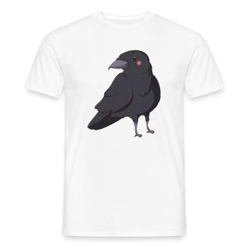 Rabe - Männer T-Shirt - Weiß - Vorne - AI Model Male 178 dark (178cm)