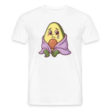 Sad Lawyer - Men's T-Shirt - white - Front - AI Model Male 178 dark (178cm)