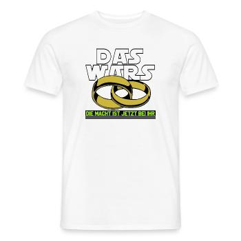 enterrement de vie de garçon , enterrement de vie de garçon , - T-shirt homme - blanc - Devant - AI Model Male 178 dark (178cm)