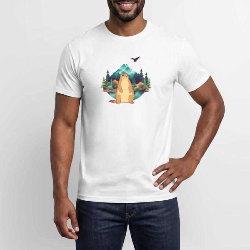 Murmeltier Männer T-Shirt