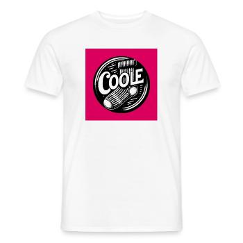 Cool sock socks and funny saying - Men's T-Shirt - white - Front - AI Model Male 178 dark (178cm)