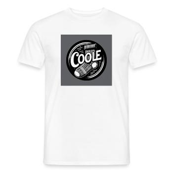Cool sock socks and funny saying - Men's T-Shirt - white - Front - AI Model Male 178 dark (178cm)