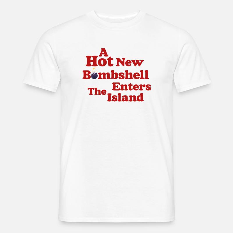 Hot New Bombshell Tee - Männer T-Shirt - Weiß