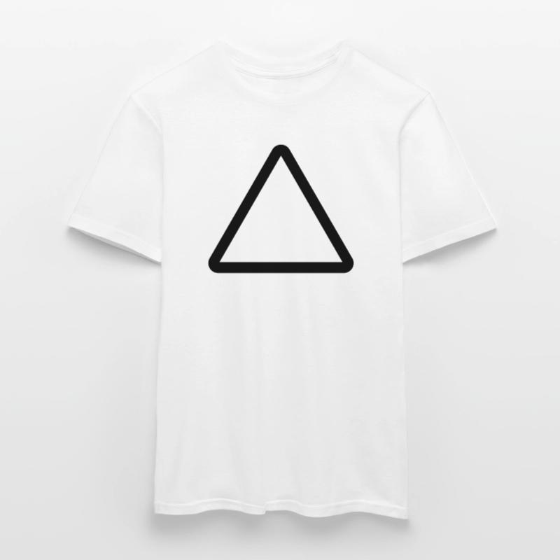 Baustelle, Warnschild Vorlage, Danger Warning Männer T-Shirt