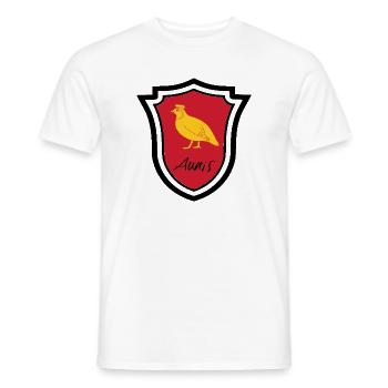 Aunis - Men's T-Shirt - white - Front - AI Model Male 178 dark (178cm)