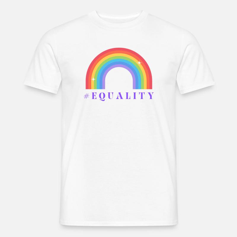 Pride Month Equality - Männer T-Shirt - Weiß