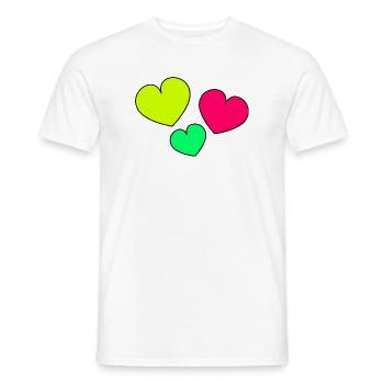 VIELEN DANK. GELIEBTE. HERZ. MEISTER. DANKE HERRIN. - Männer T-Shirt - Weiß - Vorne - AI Model Male 178 dark (178cm)
