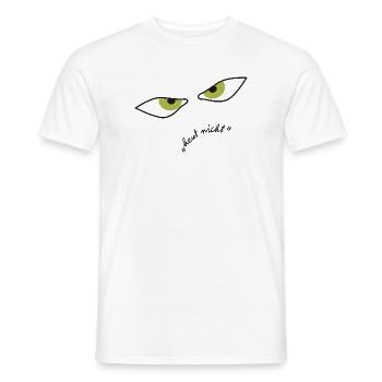 RIKELS Design: Heute nicht - Männer T-Shirt - Weiß - Vorne - AI Model Male 178 dark (178cm)