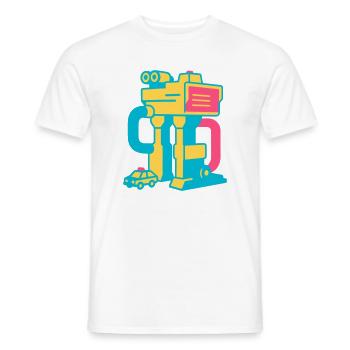 Pop Art Toy Set - Männer T-Shirt - Weiß - Vorne - AI Model Male 178 dark (178cm)