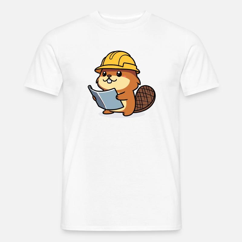 Beaver Builder Bob Plan of Builder Builder Builder Men’s T-shirt