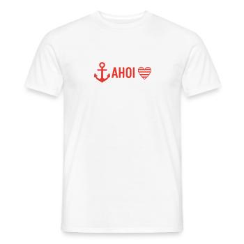 Ohé - T-shirt homme - blanc - Devant - AI Model Male 178 dark (178cm)