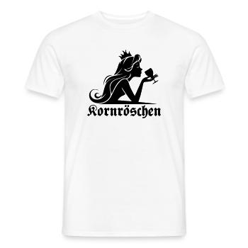 Kornröschen Funny Shirt, Lustiges Shirt, Parodie - Männer T-Shirt - Weiß - Vorne - AI Model Male 178 dark (178cm)
