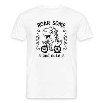 Rugissant - T-shirt homme - blanc - Devant - AI Model Male 178 dark (178cm)