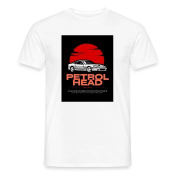 Petrol Head Sportwagen Retro Vintage Classic Race - Männer T-Shirt - Weiß - Vorne - AI Model Male 178 dark (178cm)