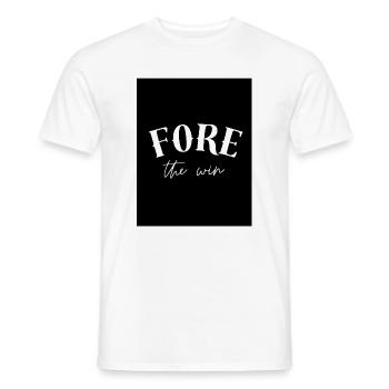 Den Sieg vorbereiten - Männer T-Shirt - Weiß - Vorne - AI Model Male 178 dark (178cm)