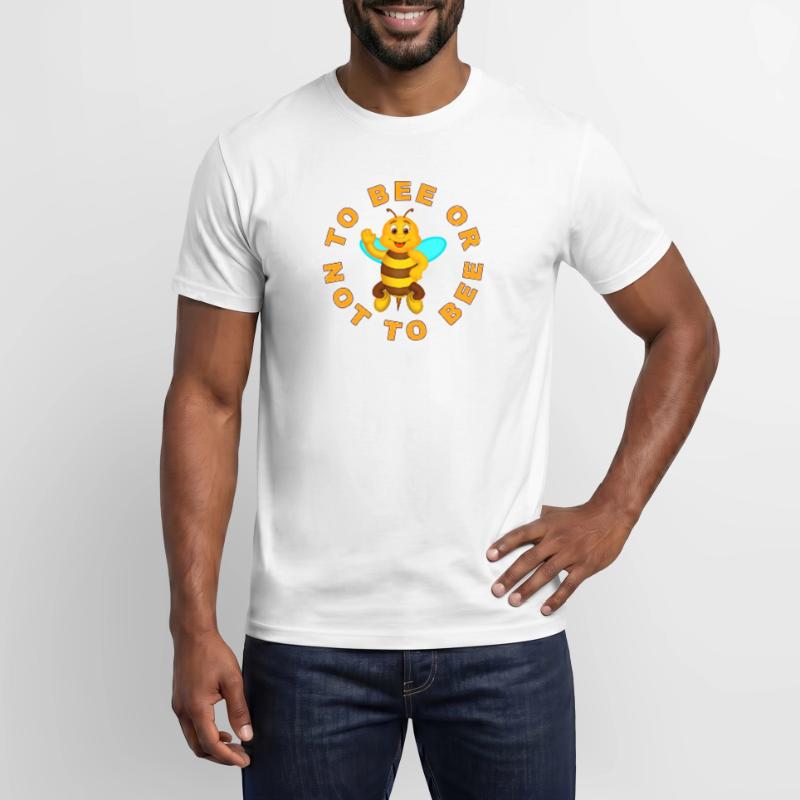 Biene oder nicht Biene Männer T-Shirt