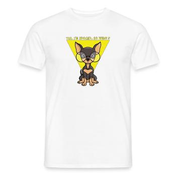 Yes, I'm spoiled. So what? - T-shirt homme - blanc - Devant - AI Model Male 178 dark (178cm)