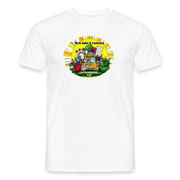 Pensioners don't have time - Men's T-Shirt - white - Front - AI Model Male 178 dark (178cm)