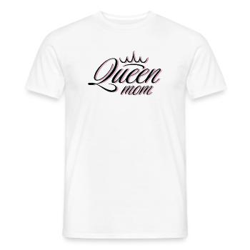 Mother of the Pink and Gold Queen - Men's T-Shirt - white - Front - AI Model Male 178 dark (178cm)