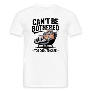Keine Lust auf Katzen-Einstellung - Männer T-Shirt - Weiß - Vorne - AI Model Male 178 dark (178cm)
