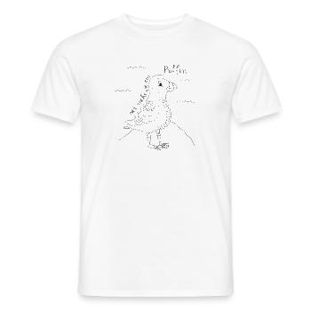 Verspielter Papageientaucher  - Männer T-Shirt - Weiß - Vorne - AI Model Male 178 dark (178cm)
