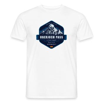 Oberjoch Pass , Bavaria, Germany - Men's T-Shirt - white - Front - AI Model Male 178 dark (178cm)