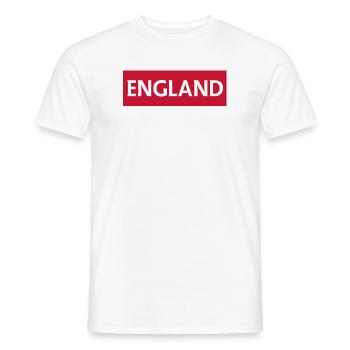 Derby anglais design rétro - T-shirt homme - blanc - Devant - AI Model Male 178 dark (178cm)