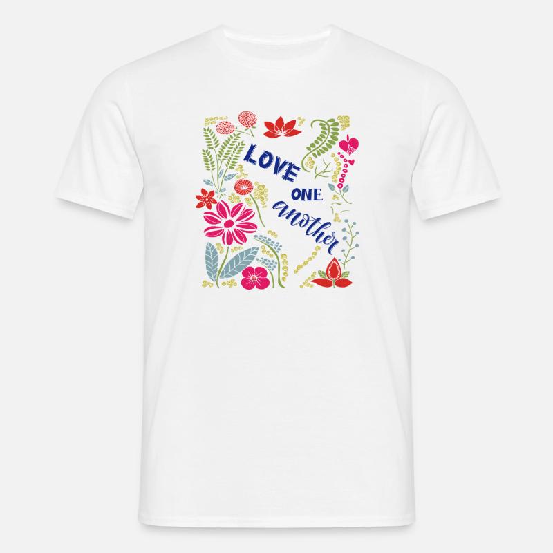 Love One Another - Men's T-Shirt - white