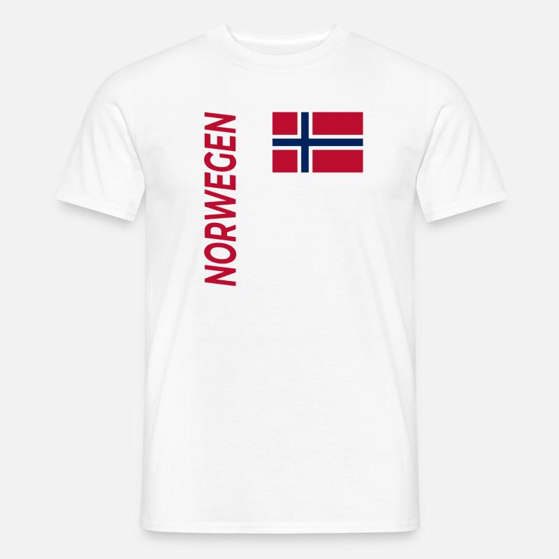 Tromsø  - Männer T-Shirt - Weiß