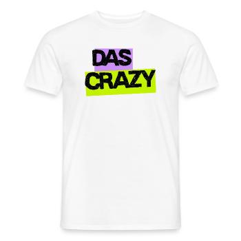 The Crazy - Design avec des couleurs néon - T-shirt homme - blanc - Devant - AI Model Male 178 dark (178cm)
